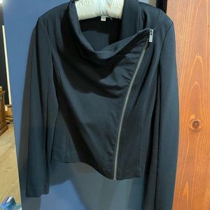 Two by Vince Camuto jersey moto jacket